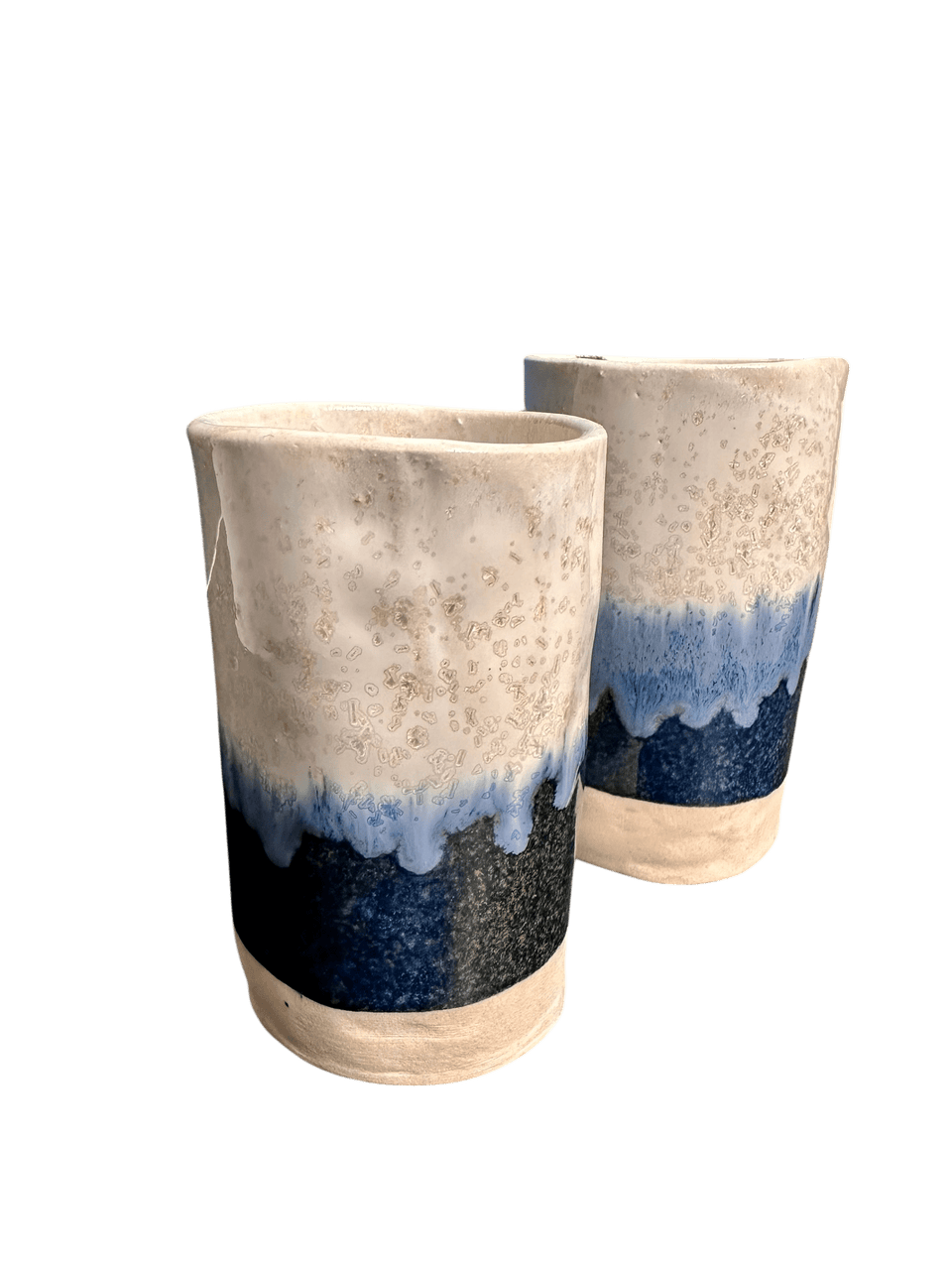 2 petits vases en céramique Poterie Belisaceram