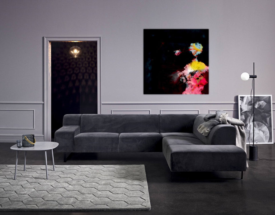 DO NOT dance, peinture numérique - œuvres d'art  artiste graphiste Hervé Viotet  galerie TACT Art abstrait & contemporain