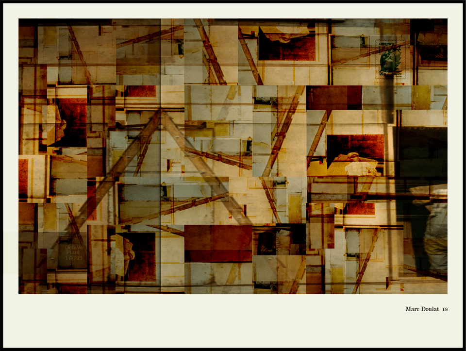 Scale, - Photographie 60x45cm  artiste Marc Doulat  galerie TACT Art abstrait & contemporain