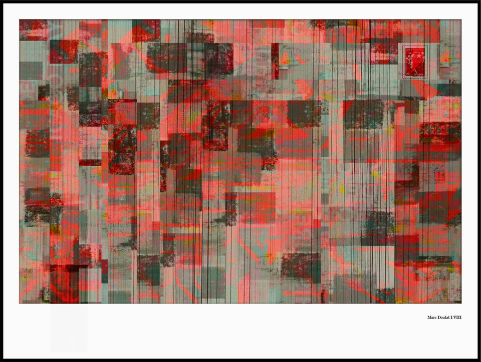 Postcard 21/06, - Photographie 60x45cm  artiste Marc Doulat  galerie TACT Art abstrait & contemporain