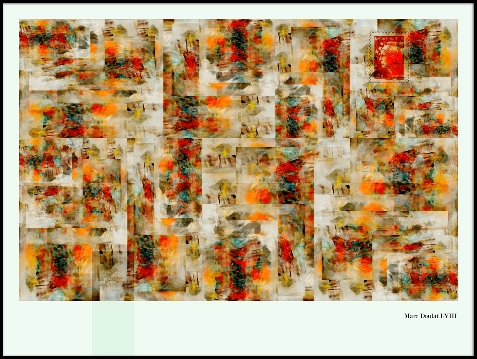 Senteurs, - Photographie d'art 60x45cm + cadre  artiste Marc Doulat  galerie TACT Art abstrait & contemporain