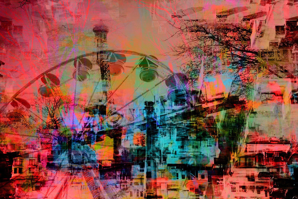 Circle tower, photographie édition limitée - Photographie 60x40cm Edition Limitée artiste Marc Doulat galerie TACT Art abstrait & contemporain