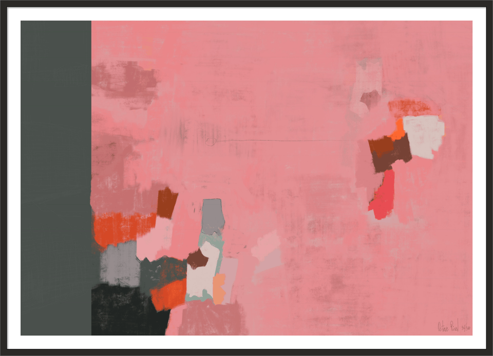 Not so far - Art prints - Artwork  artiste peintre Octave Pixel  galerie TACT Art abstrait & contemporain