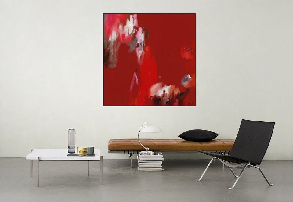 L'homme du pouvoir - 700 tableau abstrait - Peinture abstraite  artiste peintre Ludovic Mariault  galerie TACT Art abstrait & contemporain