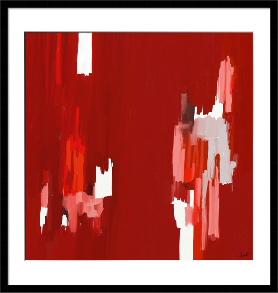 L'Homme du pouvoir - 701 tableau abstrait - Peinture abstraite artiste peintre Ludovic Mariault galerie TACT Art abstrait & contemporain