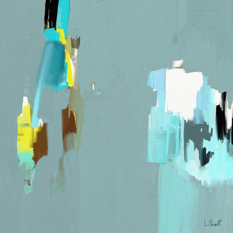 L'Homme du Pouvoir - 702 tableau abstrait - Peinture abstraite  artiste peintre Ludovic Mariault  galerie TACT Art abstrait & contemporain