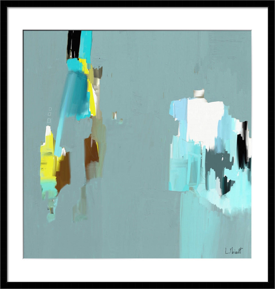 L'Homme du Pouvoir - 702 tableau abstrait - Peinture abstraite artiste peintre Ludovic Mariault galerie TACT Art abstrait & contemporain