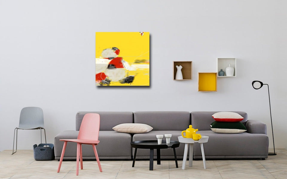 Sans pour autant, tableau abstrait - œuvres d'art artiste peintre Octave Pixel galerie TACT Art abstrait & contemporain