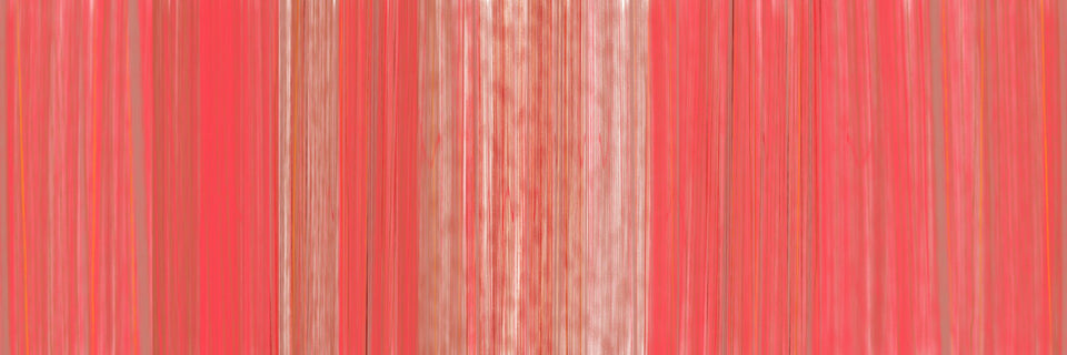 3879 lignes de peinture abstraite rouge rose terracotta - Tableau moderne  artiste graphiste Gabriella Conti  galerie TACT Art abstrait & contemporain