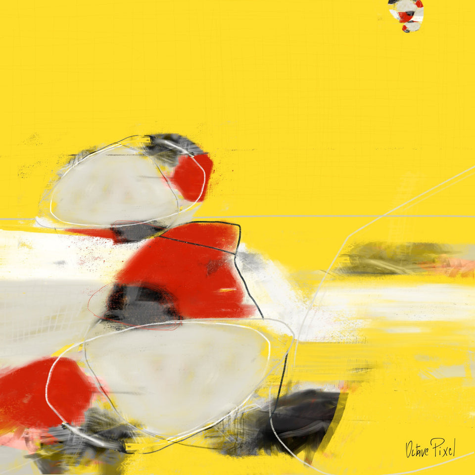 Sans pour autant, tableau abstrait - œuvres d'art artiste peintre Octave Pixel galerie TACT Art abstrait & contemporain