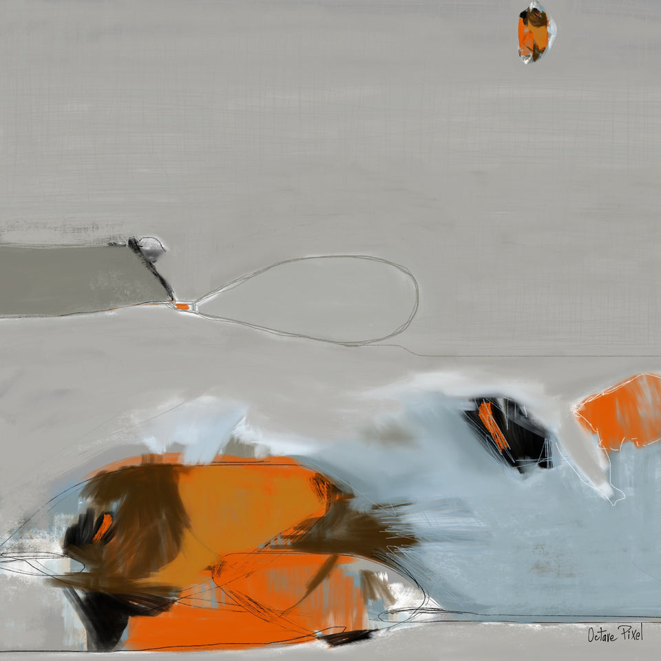 Vérité, tableau abstrait - Œuvres d'art  artiste peintre Octave Pixel  galerie TACT Art abstrait & contemporain