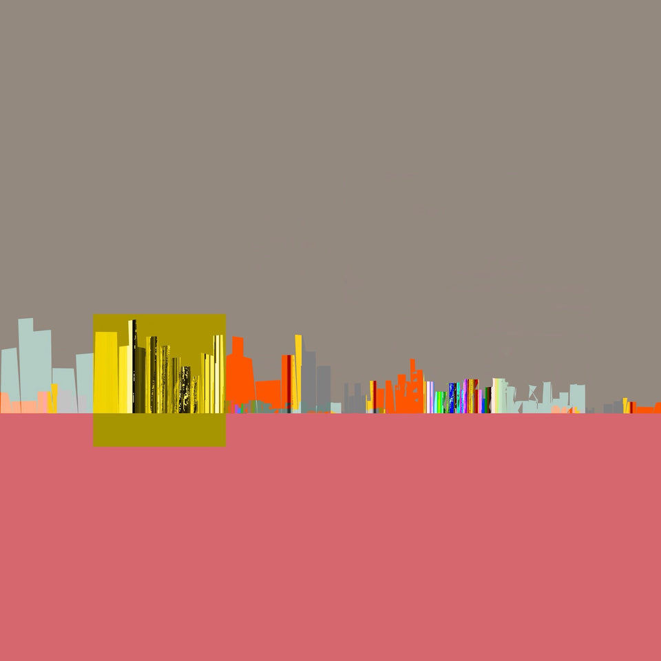 Sidney, - Tableaux design 40x40cm  artiste Victor Maillat  galerie TACT Art abstrait & contemporain