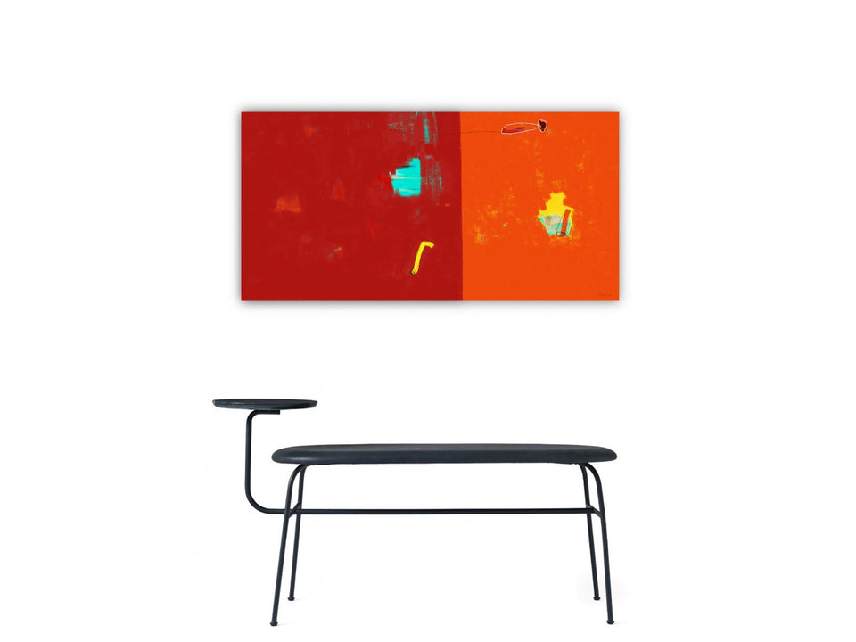 My Dreamscape - Tableau made for #design - Tableau design  artiste peintre Octave Pixel  galerie TACT Art abstrait & contemporain