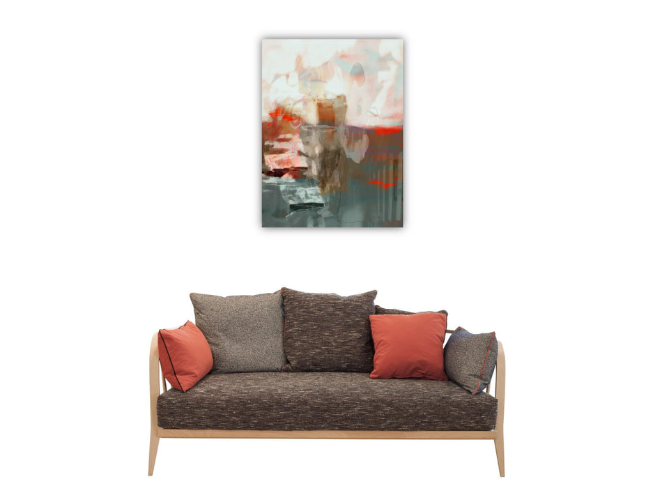 Potion magique, peinture abstraite - Tableau design artiste peintre Octave Pixel galerie TACT Art abstrait & contemporain