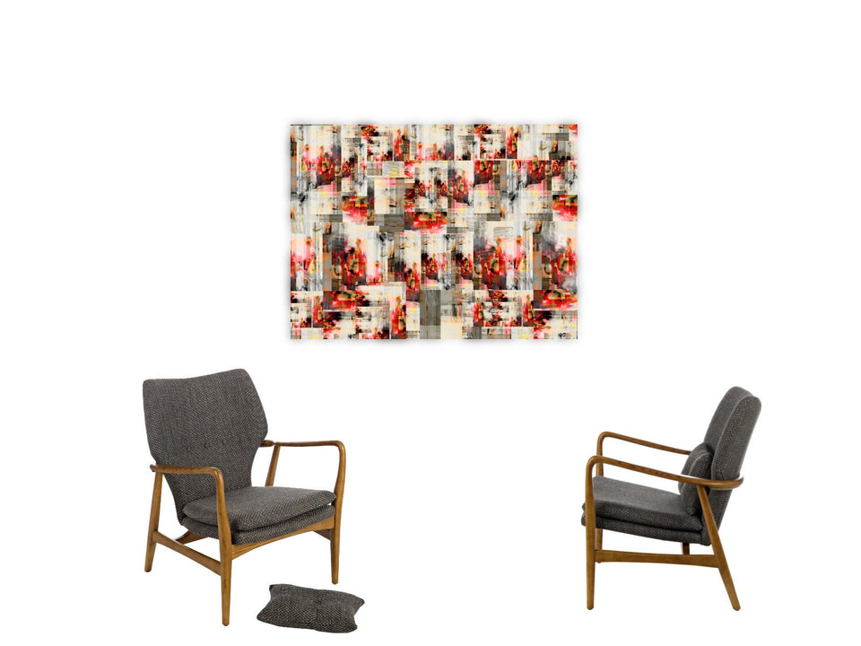 Tableau graphique photo montage en Édition limitée - Photographie Edition Limitée artiste Marc Doulat galerie TACT Art abstrait & contemporain