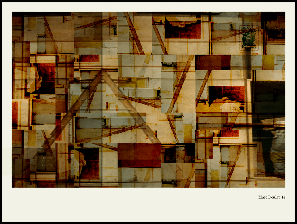  Scale, - Photographie 60x45cm  artiste Marc Doulat  galerie TACT Art abstrait & contemporain