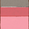 Couleurs Rothko de roses et gris,