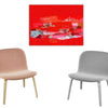 Rencontre, peinture abstraite rouge
