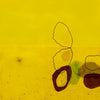 Yellow rocks, tableau abstrait