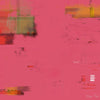 Monochrome rose, peinture abstraite