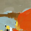 Le secret, tableau abstrait