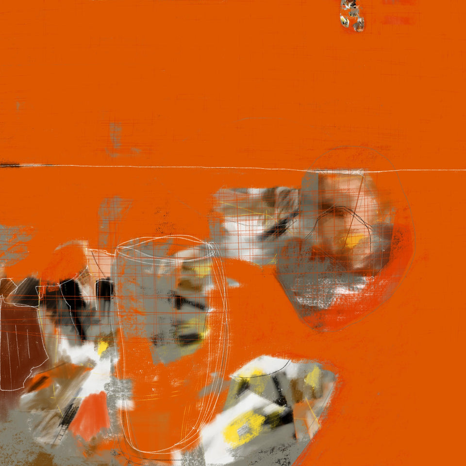  Plaisir oublié, peinture abstraite - Œuvres d'art  artiste peintre Octave Pixel  galerie TACT Art abstrait & contemporain