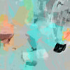 Envol pastel, tableau abstrait