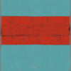Rouge sur bleu de bleu, style Rothko