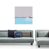 "Blue-remembers" Tableau abstrait