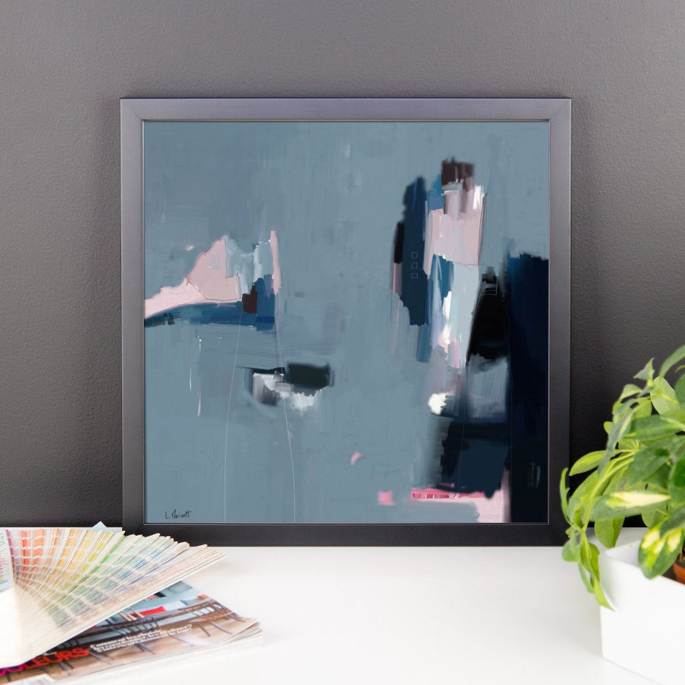  Framed photo paper poster -   galerie TACT ://  galerie TACT Art abstrait & contemporain